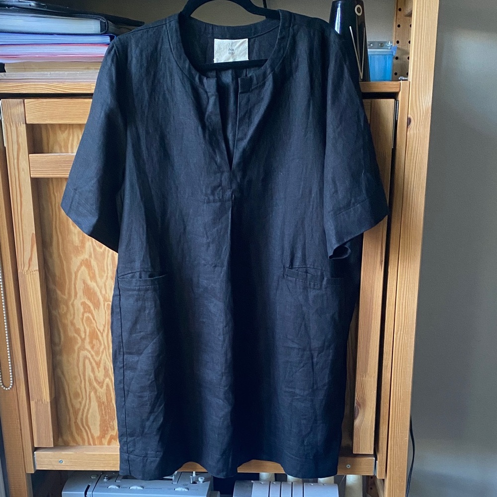 Hoi bo linen mini dress size XL 🇨🇦